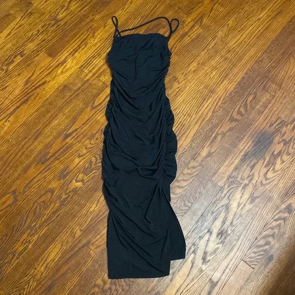 Abercrombie & Fitch Black Dress - Picture 2 of 3